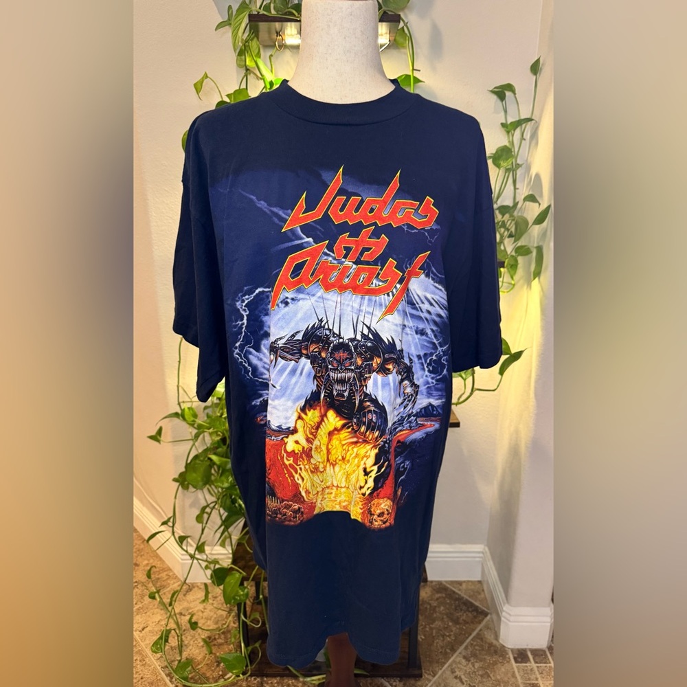 Vintage Authentic Judas Priest Juggulator 1998 World Tour Concert Shirt
